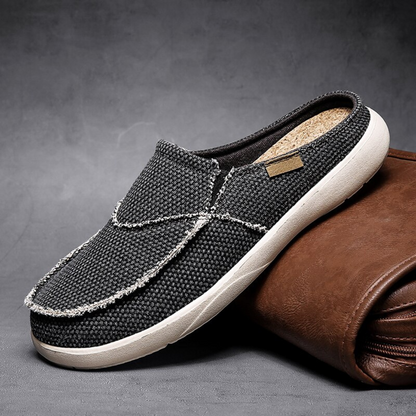 Ezra | Urban Ease Canvas Slip On Loafers