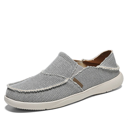 Ezra | Urban Ease Canvas Slip On Loafers